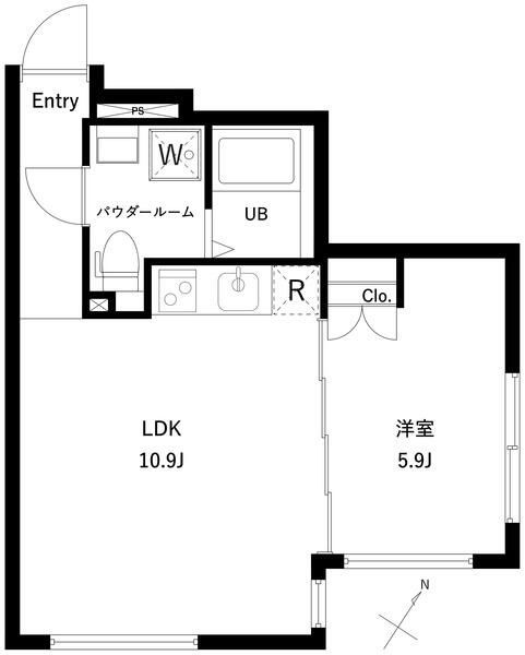 オーキッドレジデンス代々木　ＥＡＳＴの間取り