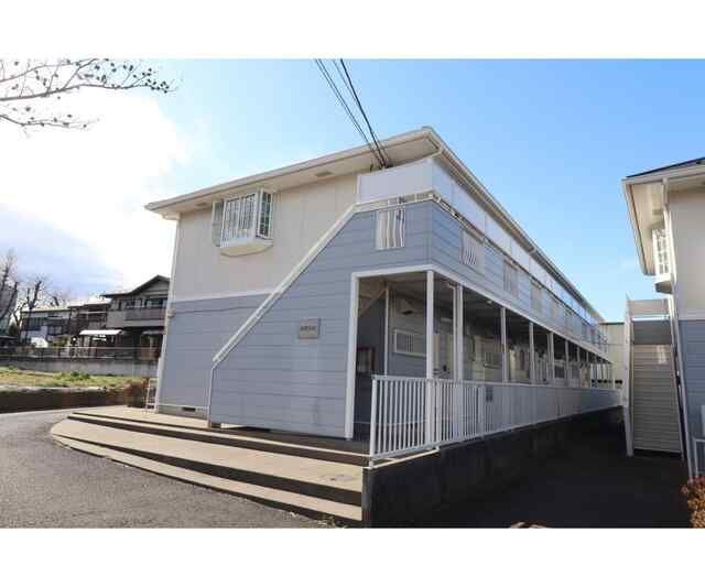 横浜市旭区さちが丘のアパートの外観