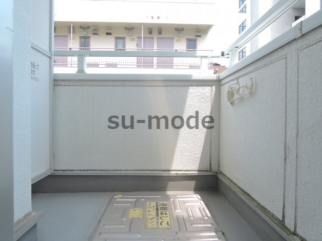 グレース城北のバルコニー