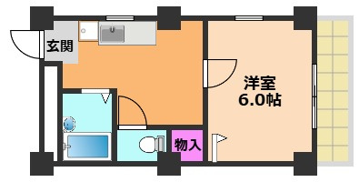 グレース城北の間取り