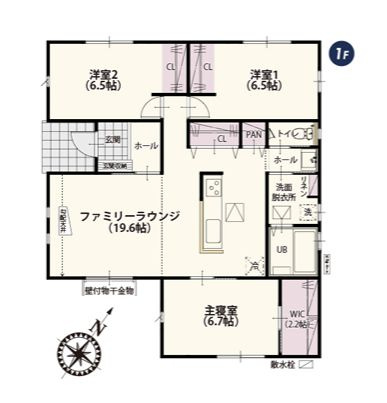 筑西市幸町2丁目　第1期　3号棟