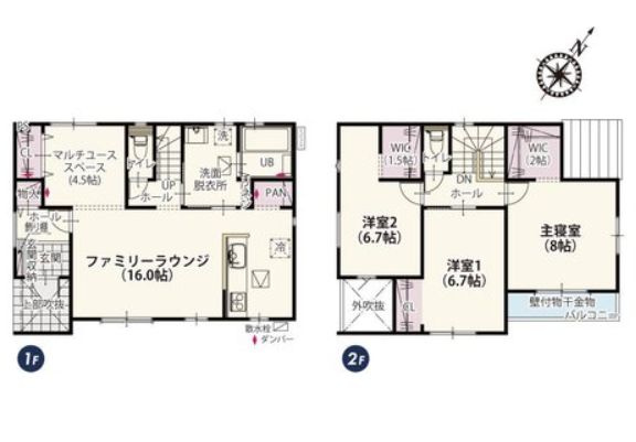 筑西市幸町2丁目　第1期　1号棟