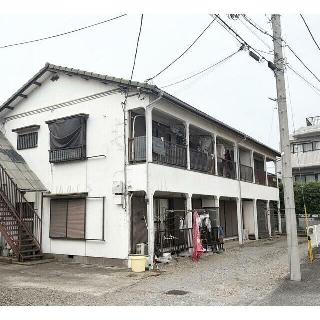 柏市高田アパートの外観
