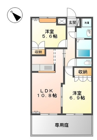 メゾンプロニティの間取り