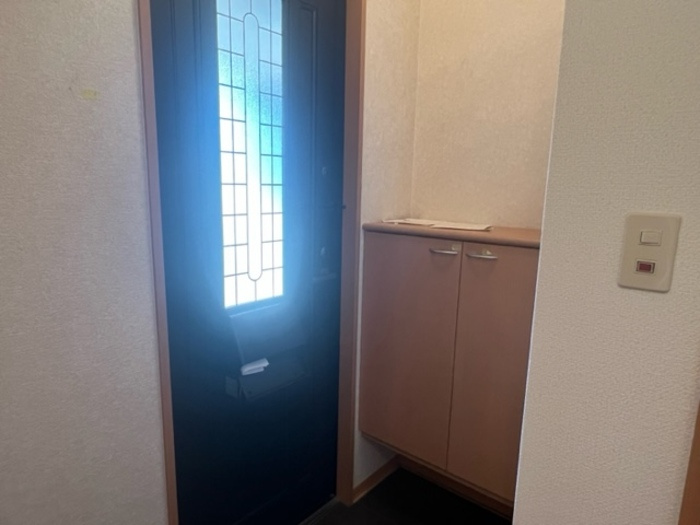 リバーパーク　B棟の玄関