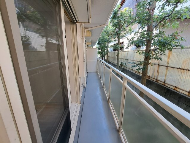 ベルコモン甲子園のバルコニー