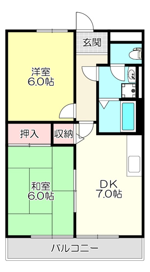 【間取り】 | ドエル光南