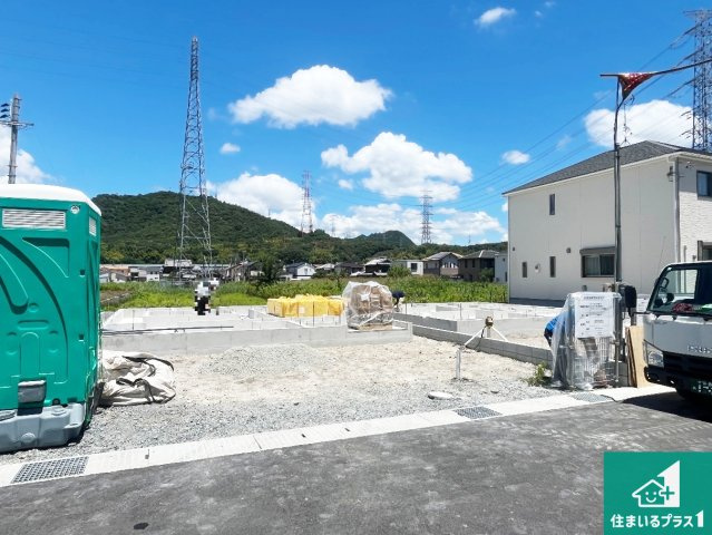 姫路市北原　第7期　新築一戸建ての外観|現在の進捗状況です！順調に作業進行中、完成が待ち遠しいです！詳細の間取り等、お気軽にお問い合わせください！