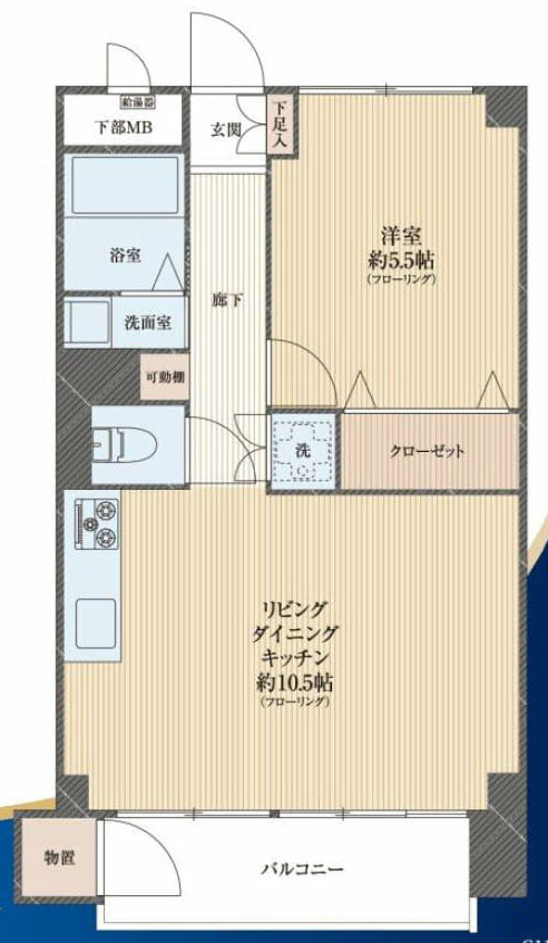 武蔵野市境南町４丁目の中古マンション
