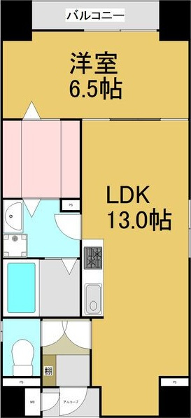 パークレジデンス丸の内駅前の間取り
