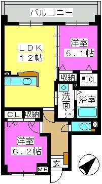 【間取り】 | グラン・ブルー和気