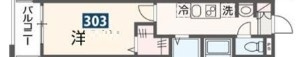 MELDIA京成大和田Ⅱの間取り
