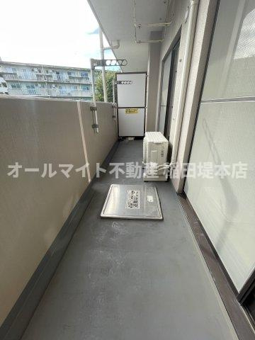 川崎市多摩区菅６丁目の賃貸マンションのバルコニー