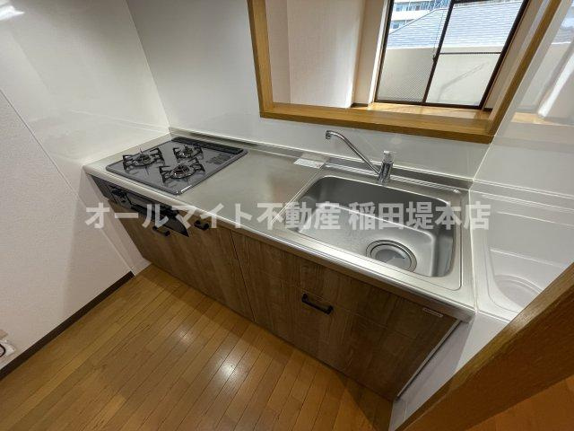 川崎市多摩区菅６丁目の賃貸マンションのキッチン
