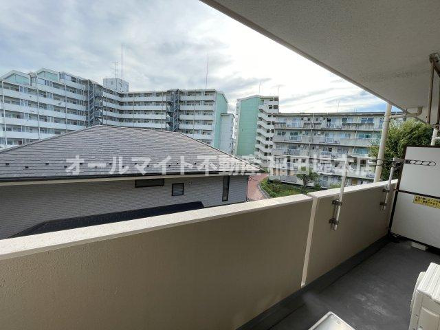 川崎市多摩区菅６丁目の賃貸マンションのバルコニー