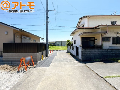 【前面道路含む現地写真】 | 葵区北安東1丁目15期　新築戸建　2号地