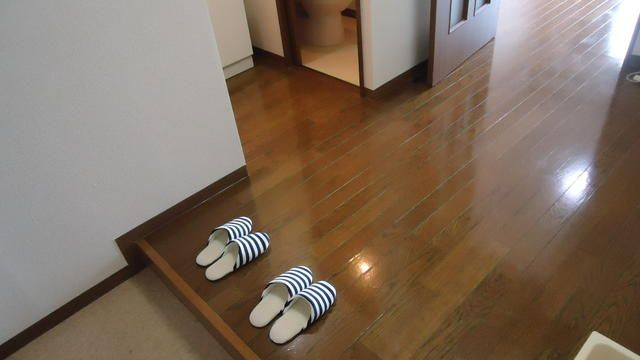 小坂マンションの玄関