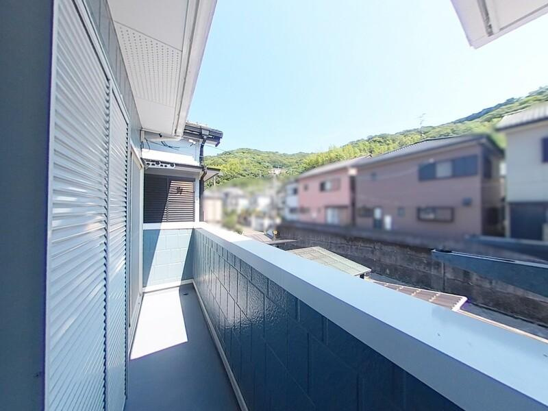 高知市神田　中古戸建てのバルコニー