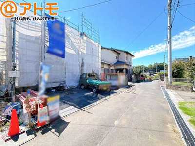 【前面道路含む現地写真】 | 沼津市東椎路　新築一戸建て　1号棟
