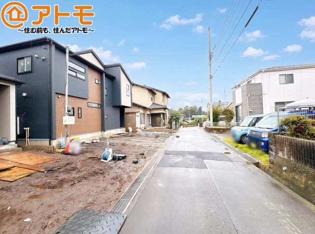 【前面道路含む現地写真】 | 沼津市東椎路　新築一戸建て　1号棟