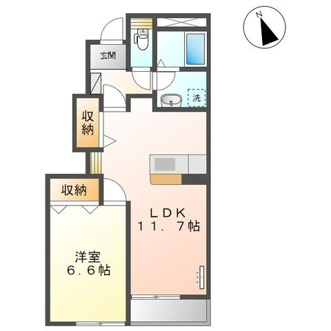 ヴィラ　アマーブレスの間取り
