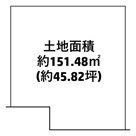 長岡京市一文橋一丁目２区画の画像