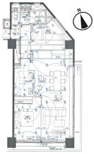 【間取り】 | シャトレ市ヶ谷