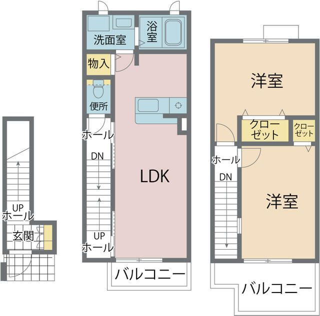 稲城市矢野口のアパート