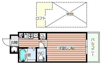 【間取り】 | エステムコート大阪・中之島南