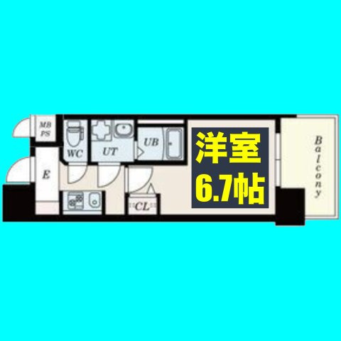 S-RESIDENCE上前津の間取り