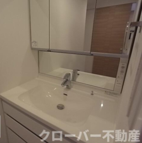 アルファスマート丸亀城西の洗面所