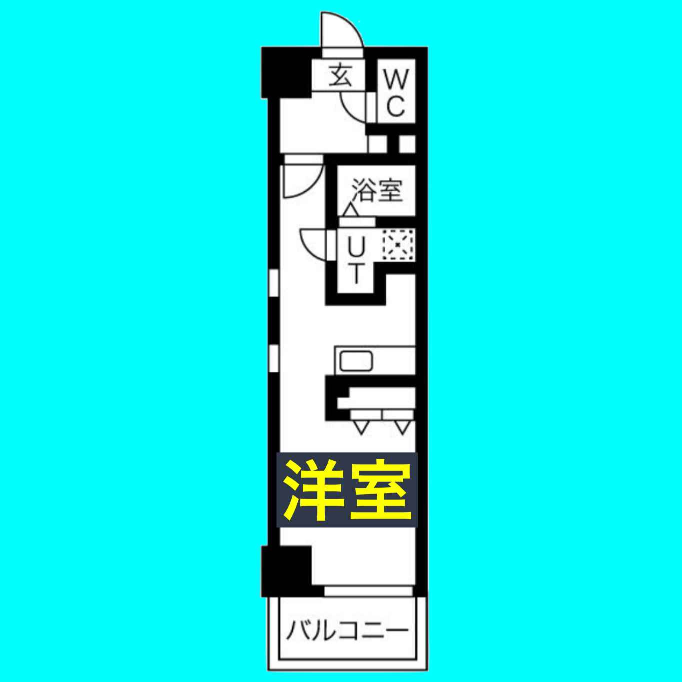リナージュ佐古前の間取り