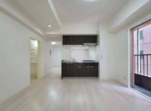 大阪市中央区瓦屋町２丁目の賃貸マンションの居間・リビング