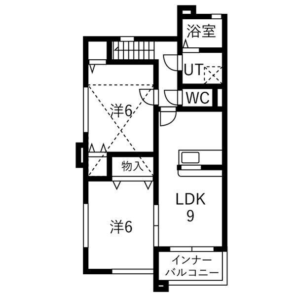 ラフィネⅠの間取り