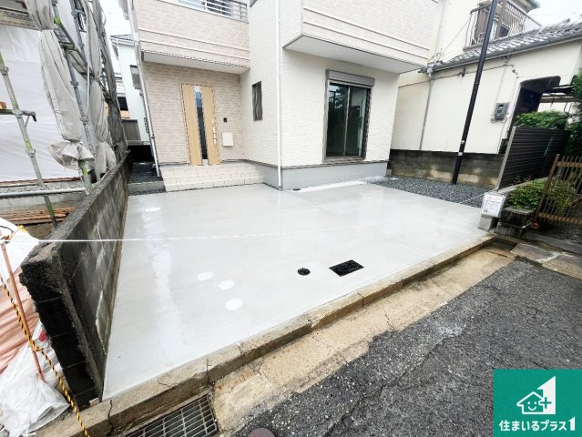 神戸市西区玉津町今津　新築一戸建ての駐車場|駐車スペース！散水栓があるので、こまめに愛車を洗えます！