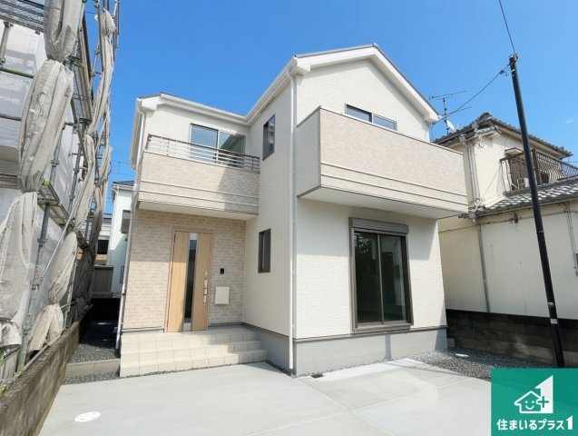 神戸市西区玉津町今津　新築一戸建ての外観|お客様に長く安心して住んでいだだける事にこだわった家づくり！住んでからのアフターサービスにもしっかりと取り組んでいます！