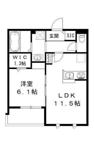 belle douceの間取り