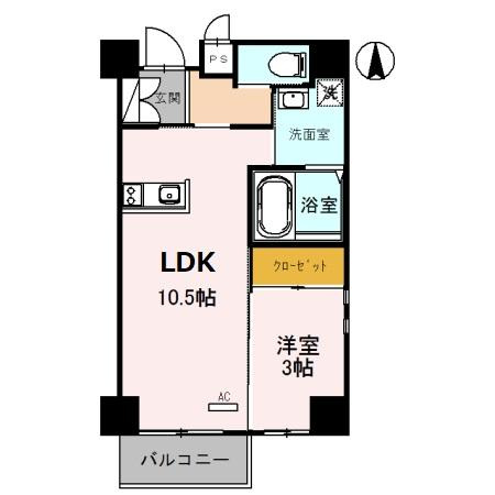 メゾンキコー今里の間取り