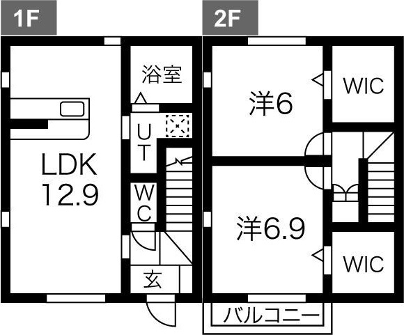 クローバーの間取り