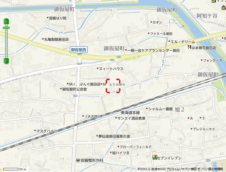 ノーヴァⅡ の地図
