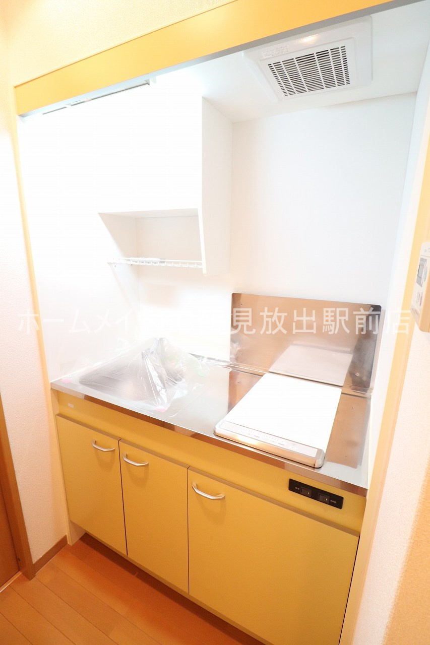 東大阪市森河内西２丁目のアパートのキッチン