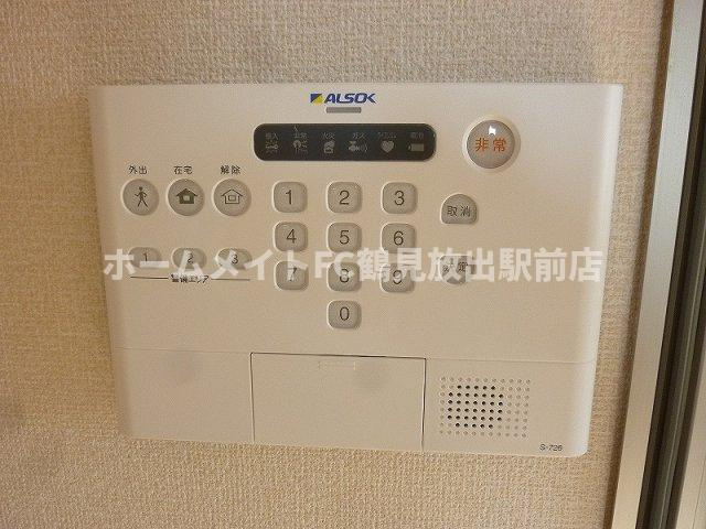 大阪市鶴見区茨田大宮４丁目のハイツのセキュリティ