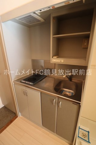 大阪市城東区放出西３丁目の賃貸マンションのキッチン