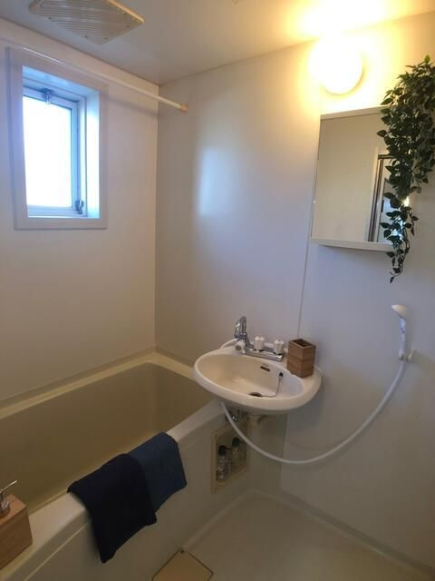 コーポＫの浴室