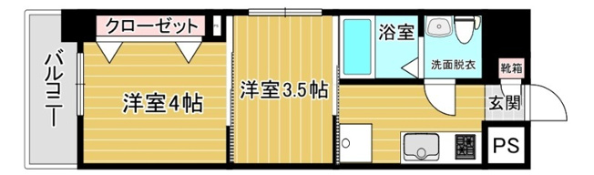 【間取り】 | リファレンス博多駅前
