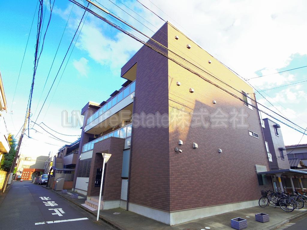 小平市花小金井１丁目のアパートの外観