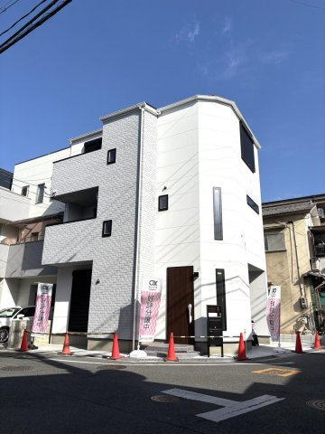 摂津市別府3丁目　新築戸建の外観|外観もきれいです