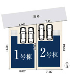 【名古屋市中村区森田町3丁目9−15新築戸建2号棟】仲介手数料無料！諏訪小学校・日比津中学校の画像