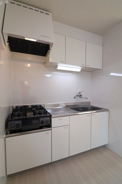 グレースコーポ合川 A棟のキッチン|きれいなキッチンです