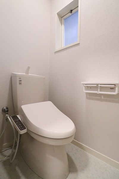 グレースコーポ合川 A棟のトイレ|シンプルで使いやすいトイレです